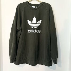 ADIDAS MENS TREFOIL CREWNECK SWEATSHIRT 2XL